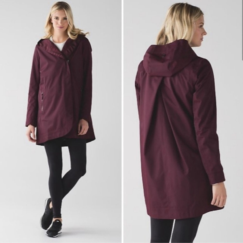 Rare Sawasana Lululemon Waterproof Jacket